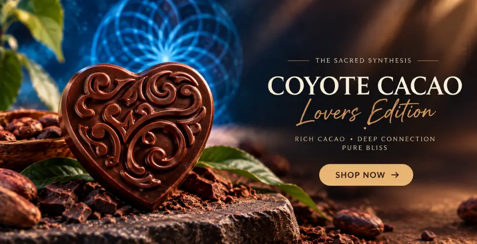 Coyote Cacao – Lovers Edition — Best for Heart-Centered Daily Practice