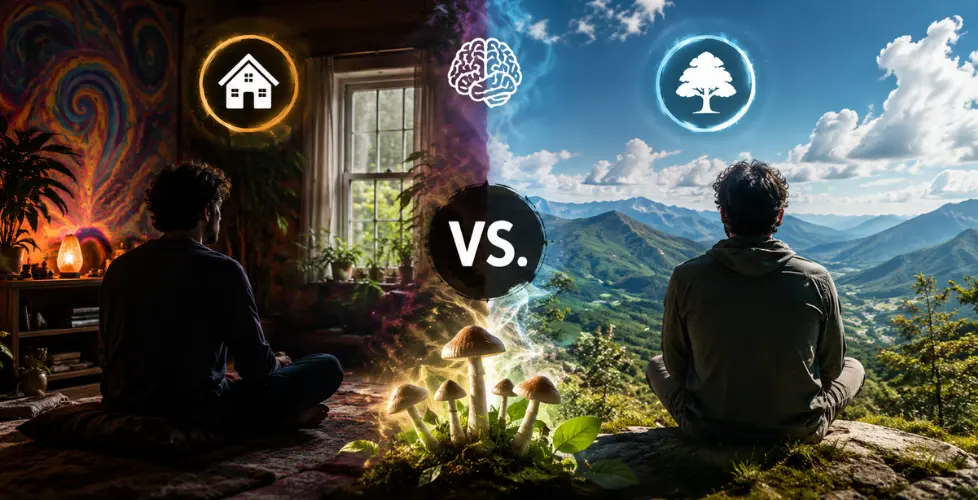 Does Indoor vs. Outdoor Setting Affect a Psilomethoxin Experience?