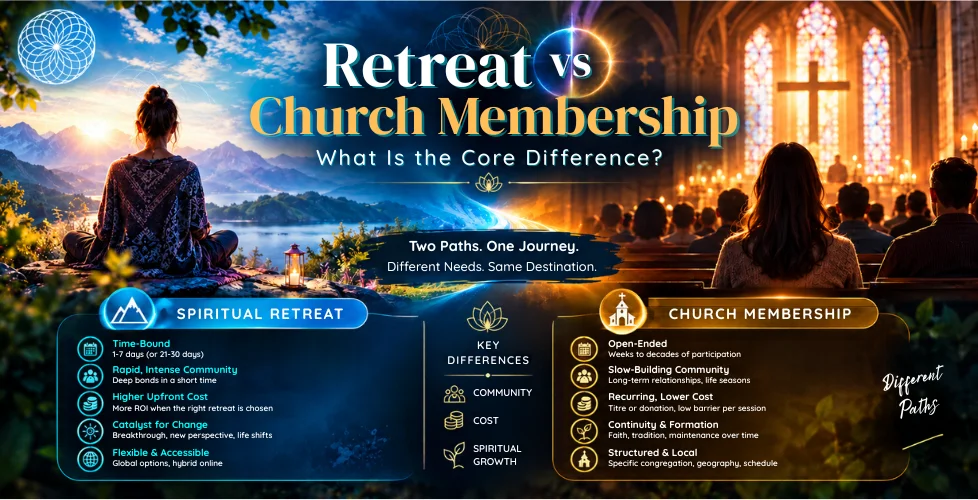 Retreat vs Church Membership What Is the Core Difference